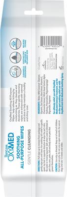Show full view: TropiClean OxyMed Gentle Allergy Relief Dog & Cat Wipes, 50 count slide 3 of 11