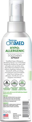 Show full view: TropiClean OxyMed Hypoallergenic Gentle Itchy Skin Relief Dog & Cat Spray, 8-fl oz bottle slide 3 of 11