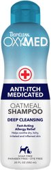 TropiClean OxyMed Medicated Anti-Itch Oatmeal Dog & Cat Shampoo, 20-fl oz bottle + Anti-Itch Spray, 8-fl oz bottle slide 2 of 9