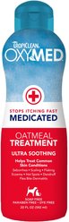 TropiClean OxyMed Medicated Anti-Itch Oatmeal Shampoo, 20-oz bottle + Dog & Cat Treatment Rinse, 20-oz bottle slide 2 of 9