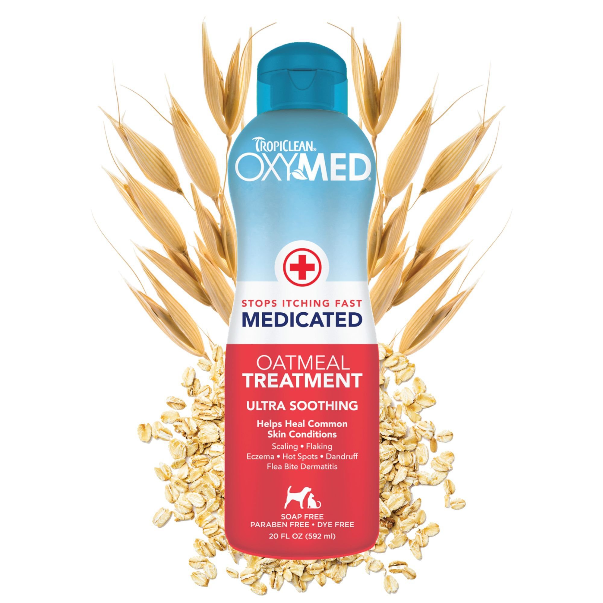 OxyMed Medicated Itch Relief Oatmeal Dog Conditioner Treatment Rinse