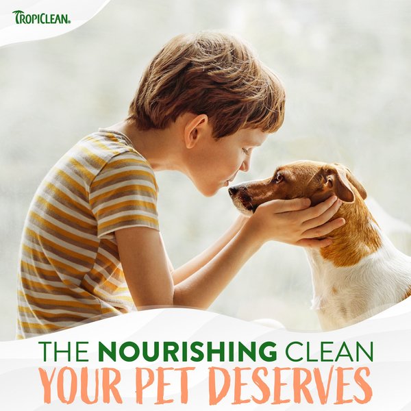 Show full view: TropiClean Deodorizing Perfume & Odor Eliminating Papaya Scent Dog & Cat Spray, 8-fl oz bottle slide 9 of 12