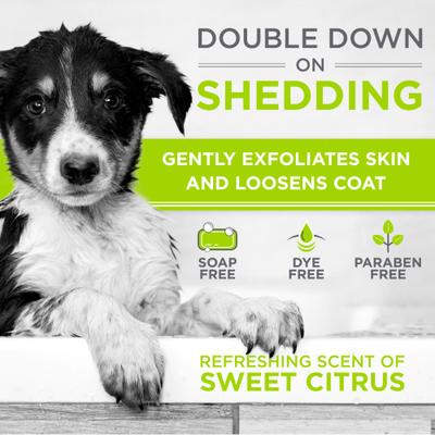 Show full view: TropiClean PerfectFur Combination Coat Reduces Shedding Dog Shampoo, 16-fl oz bottle slide 6 of 9