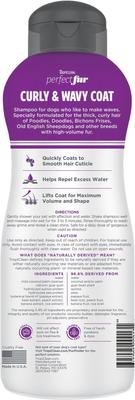 Show full view: TropiClean PerfectFur Detangling Curly & Wavy Coat Dog Shampoo, 16-fl oz bottle slide 2 of 10