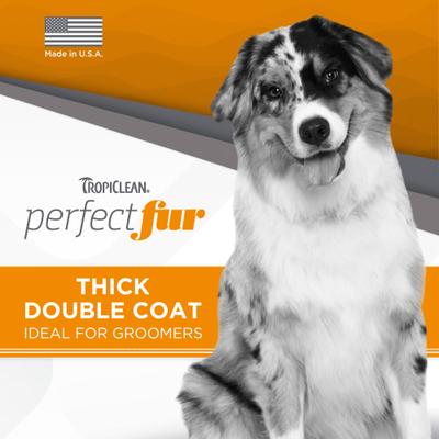 Show full view: TropiClean PerfectFur Thick Double Coat Shed Reducing Dog Shampoo, 1-gal bottle slide 3 of 10