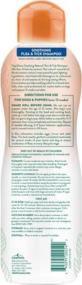 Show full view: TropiClean Plus Soothing Natural Flea & Tick Treatment Dog Shampoo, 20-fl oz bottle slide 2 of 11