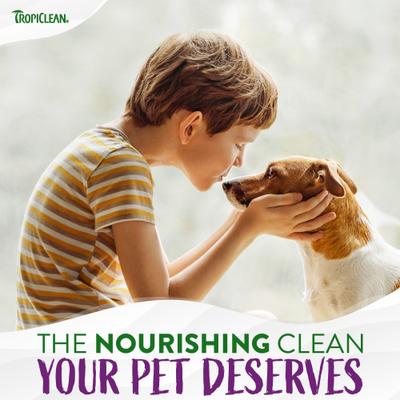 Show full view: TropiClean Deodorizing Perfume & Odor Eliminating Pure Plum Scent Dog & Cat Spray, 8-fl oz bottle slide 9 of 10