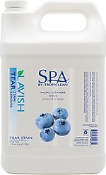 TropiClean Spa Dog Facial Cleanser & Tear Stain Remover, 1-gal bottle
