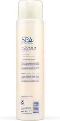 Show full view: TropiClean Spa Nourish Dog & Cat Conditioner, Fresh Plumeria Scent, 16-fl oz bottle slide 3 of 11