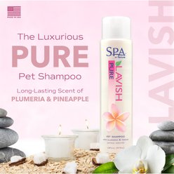 TropiClean Spa Pure Hypoallergenic Sensitive Skin Dog & Cat Shampoo, 16-fl oz bottle slide 2 of 9