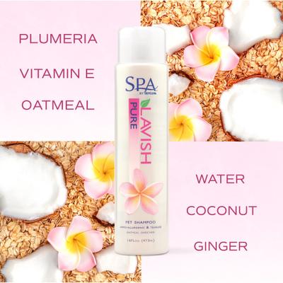 Show full view: TropiClean Spa Pure Hypoallergenic Sensitive Skin Dog & Cat Shampoo, 16-fl oz bottle slide 7 of 11