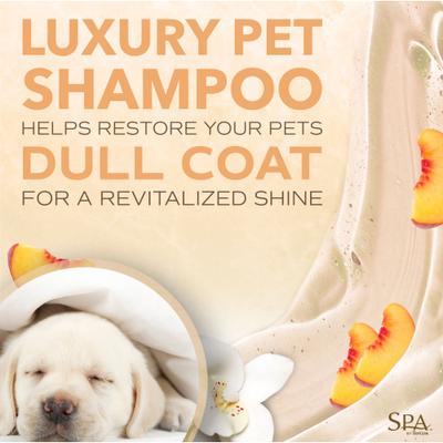 Show full view: TropiClean Spa Renew Oatmeal Dog & Cat Shampoo, Luscious Sweet Plum & Peaches Scent, 1-gal bottle slide 5 of 11