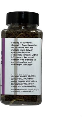 Show full view: TropicZone Axolotl Performance Daily Diet Amphibian Food, 10.5-oz bottle slide 3 of 7