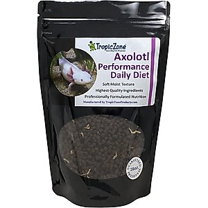 TropicZone Axolotl Performance Daily Diet Amphibian Food, 16-oz bag