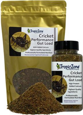 Show full view: TropicZone Cricket Performance Gut Load Insect Food, 8-oz bottle slide 5 of 7