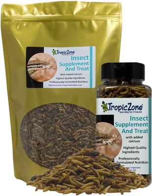 Show full view: TropicZone Insect Supplement &Treat Reptile Food, 3.5-oz bottle slide 5 of 7