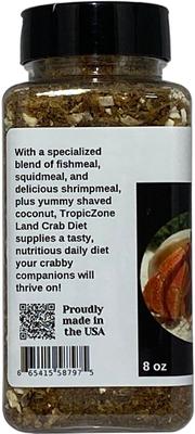 Show full view: TropicZone Land Crab Performance Daily Diet Reptile Food, 8-oz bottle slide 2 of 7