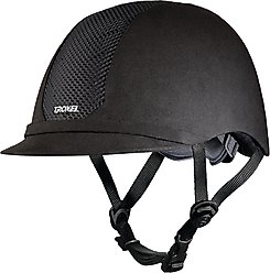 Troxel Es Riding Helmet, Black, Small