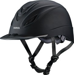 Troxel Interpid Riding Helmet, Black, Medium