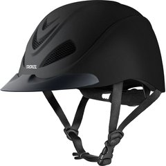 Troxel Liberty Riding Helmet, Black, Medium