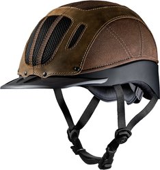 Troxel Sierra Riding Helmet, Brown, Medium