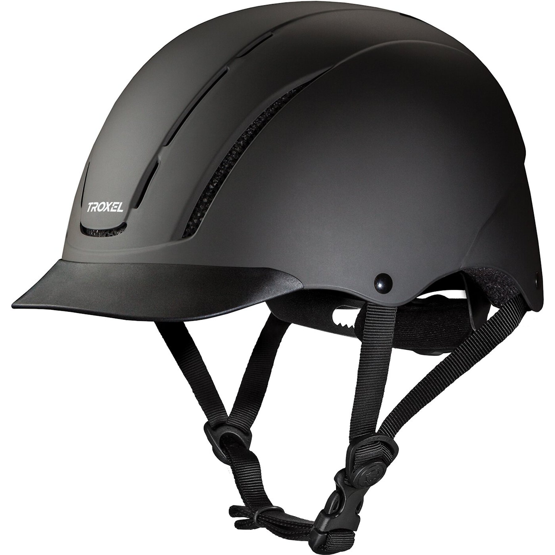 Troxel Spirit Riding Helmet, Matte Black, Small
