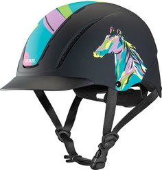 Troxel Spirit Riding Helmet, Pop Art Pony, Medium
