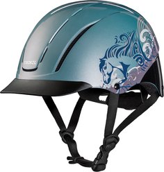 Troxel Spirit Riding Helmet, Sky, Medium