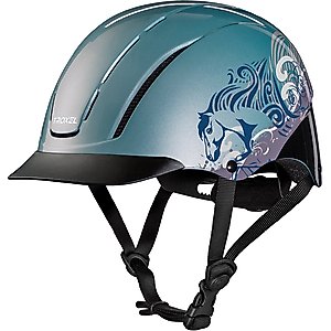 Troxel Spirit Riding Helmet, Sky, Medium
