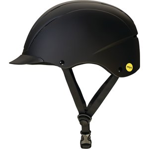 Troxel Spirit with Mips Technology Horse Riding Helmet, Black Duratec, Medium