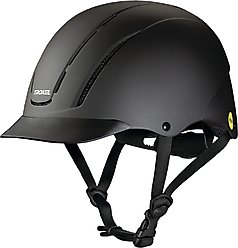 Troxel Spirit with Mips Technology Horse Riding Helmet, Black Duratec, Small
