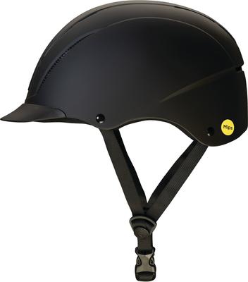 Show full view: Troxel Spirit with Mips Technology Horse Riding Helmet, Black Duratec, Small slide 3 of 10