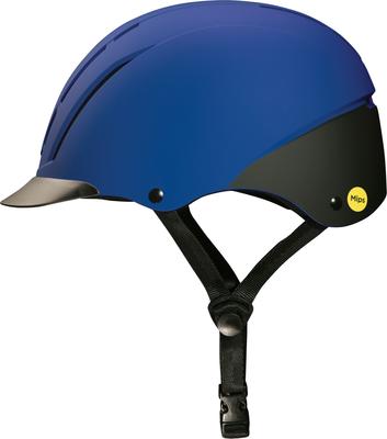 Show full view: Troxel Spirit with Mips Technology Horse Riding Helmet, Navy Duratec, Large slide 2 of 10