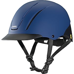Troxel Spirit with Mips Technology Horse Riding Helmet, Navy Duratec, Medium
