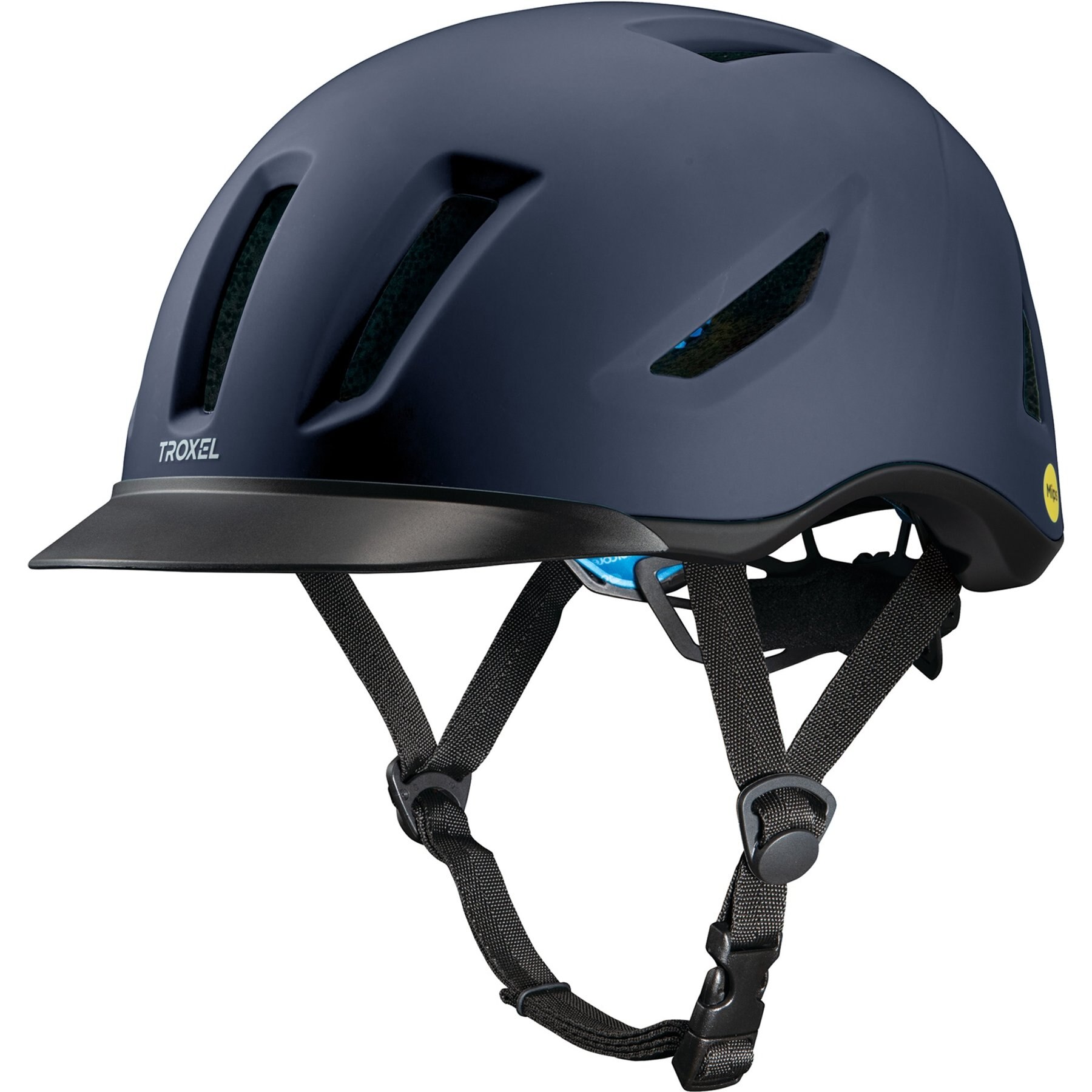 Troxel Terrain with Mips Technology Horse Riding Helmet, Navy Duratec, Large