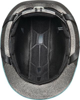 Show full view: Troxel Youngster Horse Riding Helmet, Blue Dino, X-Small slide 8 of 9