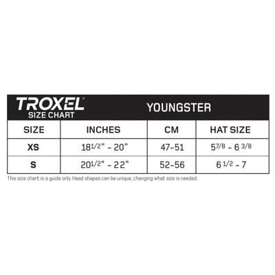 Show full view: Troxel Youngster Horse Riding Helmet, Blue Dino, X-Small slide 6 of 9