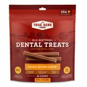 True Acre Foods, All-Natural Dental Chew Sticks, Peanut Butter Flavor, 32 count