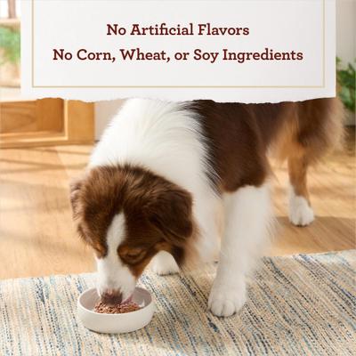 Show full view: True Acre Foods Chicken & Liver Recipe Tender Loaf in Gravy, Wet Dog Food, 3.5-oz cup, case of 12 slide 7 of 11