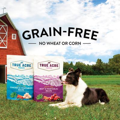 True Acre Foods Grain-Free Beef & Vegetable Dry Dog Food