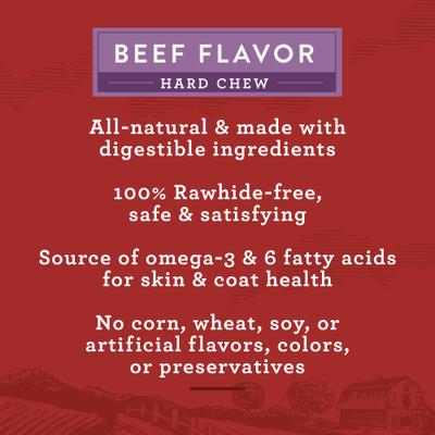 Show full view: True Acre Foods Hearty Bones Beef Flavored Treats, 16-oz bag slide 6 of 12