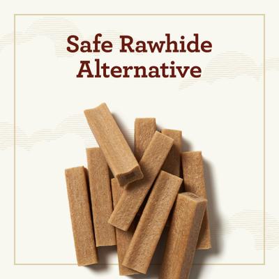 Show full view: True Acre Foods Medium Stuffed Bone Treats Meaty Middle Made with real Bacon, 12 count slide 6 of 10