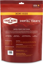 True Acre Foods Mini All-Natural Dental Chew Sticks, Original Flavor, 58 count slide 2 of 7