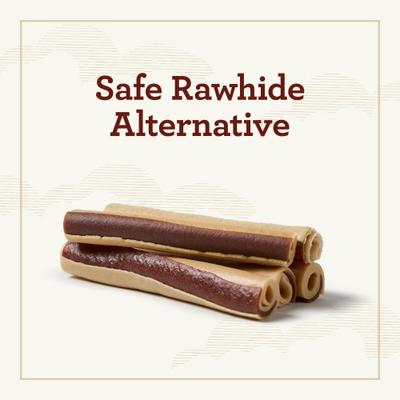 Show full view: True Acre Foods Rawhide-Free Rolled Sticks Peanut Butter Flavor Dog Treats, 10 count slide 6 of 11
