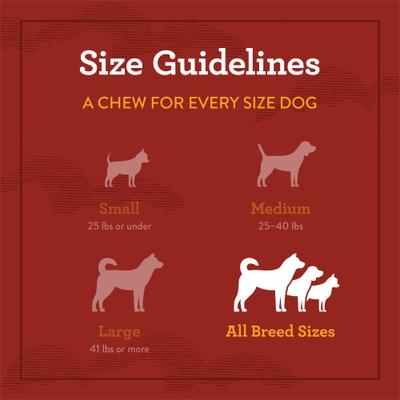 Show full view: True Acre Foods Rawhide-Free Rolled Sticks Peanut Butter Flavor Dog Treats, 10 count slide 9 of 11