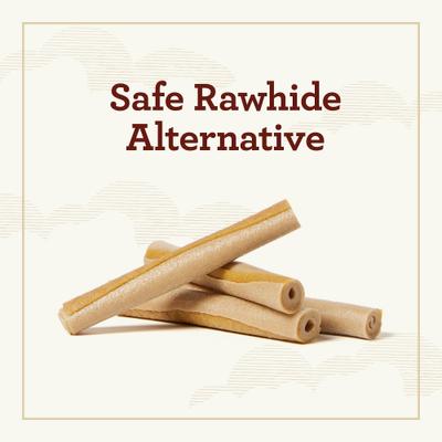 Show full view: True Acre Foods, Rawhide-Free, Rolled Sticks, Skin & Coat Chew, with Natural Chicken Flavor Dog Treats, 16 count slide 6 of 11