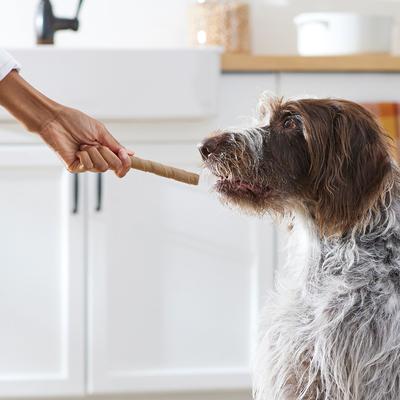 Show full view: True Acre Foods Rawhide-Free Stuffed Twists Peanut Butter Flavor Dog Treats, 6 count slide 8 of 11