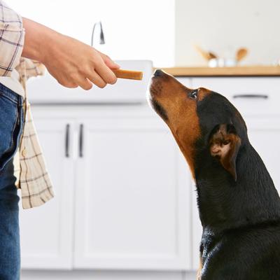 Show full view: True Acre Foods Small Stuffed Bone Treats Meaty Middle Made with real Bacon, 30 count slide 8 of 10