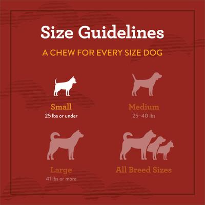 Show full view: True Acre Foods Small Stuffed Bone Treats Meaty Middle Made with real Bacon, 30 count slide 9 of 10