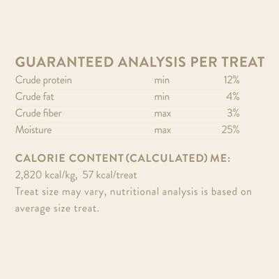 Show full view: True Acre Foods Thick Cut Strips with Real Bacon & Beef Dog Treats, 25-oz bag slide 8 of 9